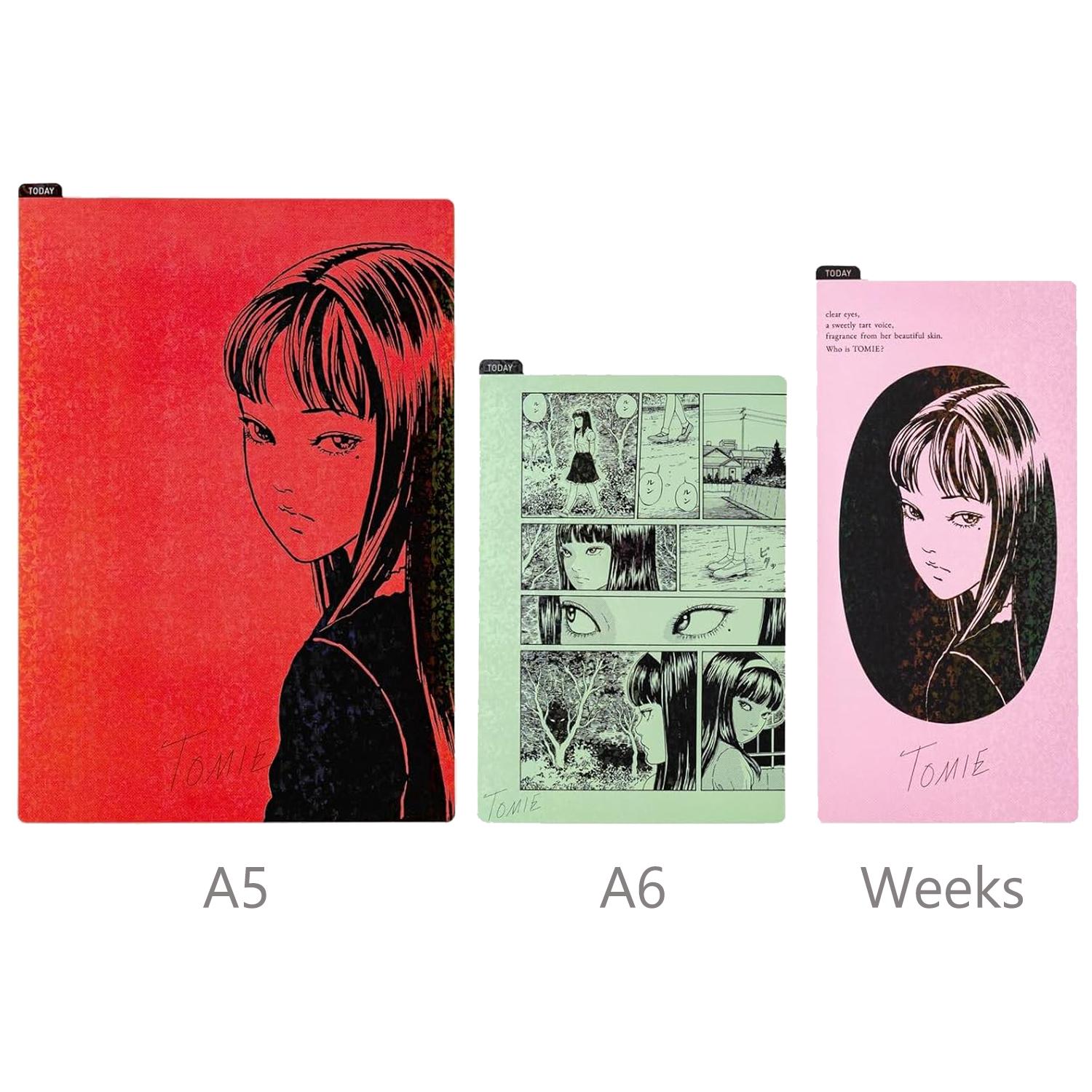 Hobonichi ほぼ日手帳A6、A5、Weeks 手帳專用墊板伊藤潤二富江系列( 共