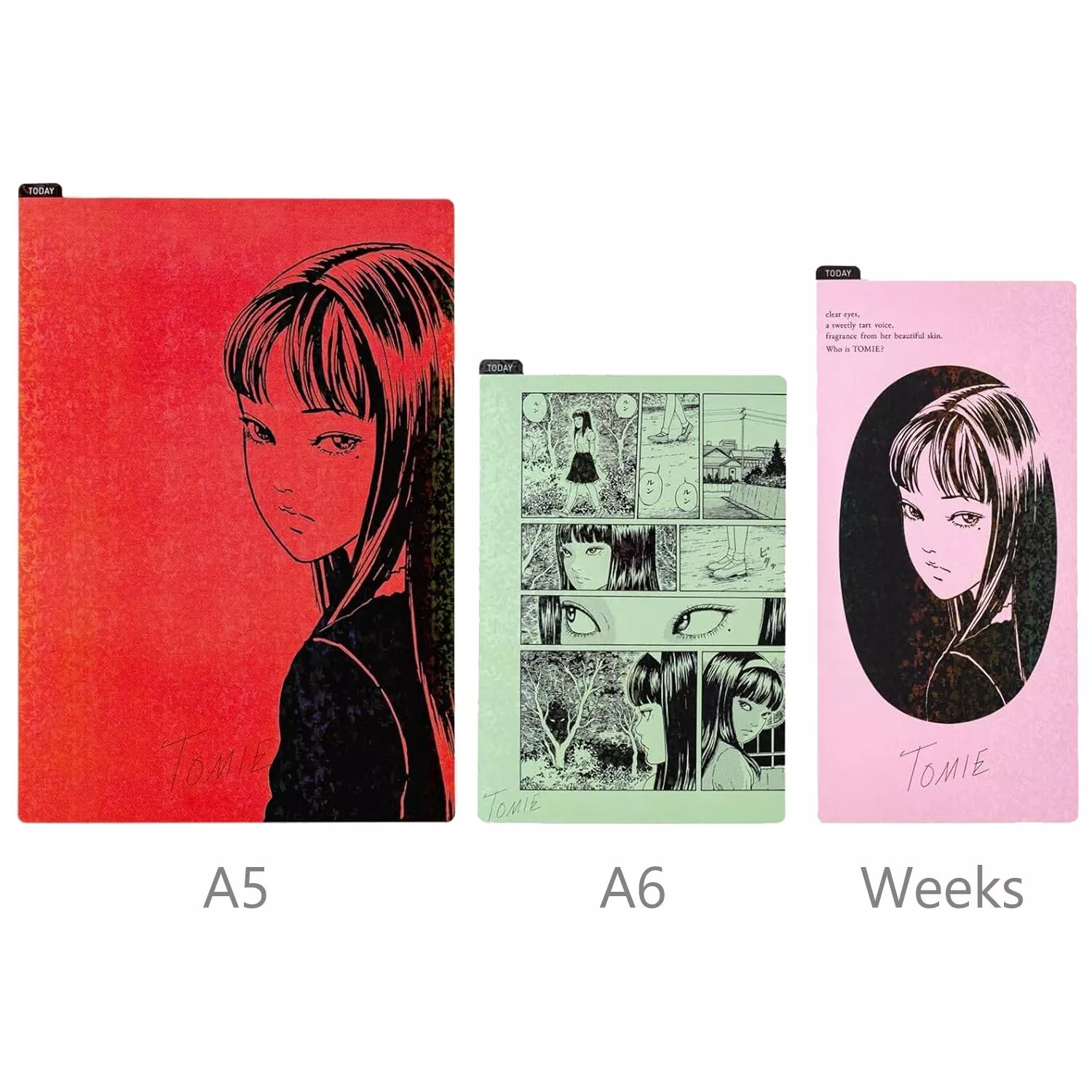Hobonichi ほぼ日手帳  A6、A5、Weeks 手帳專用墊板 伊藤潤二 富江系列  ( 共3款 )