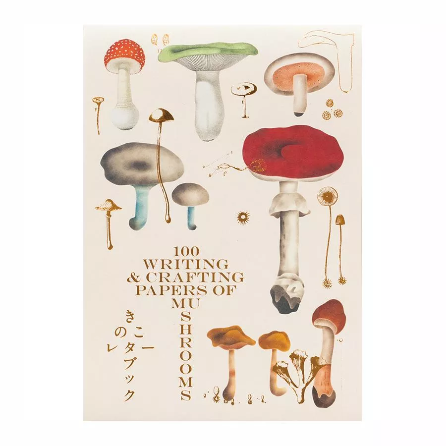 PIE International 系列書冊 100枚插畫信紙書 - 蘑菇 ( 4953-1 )
