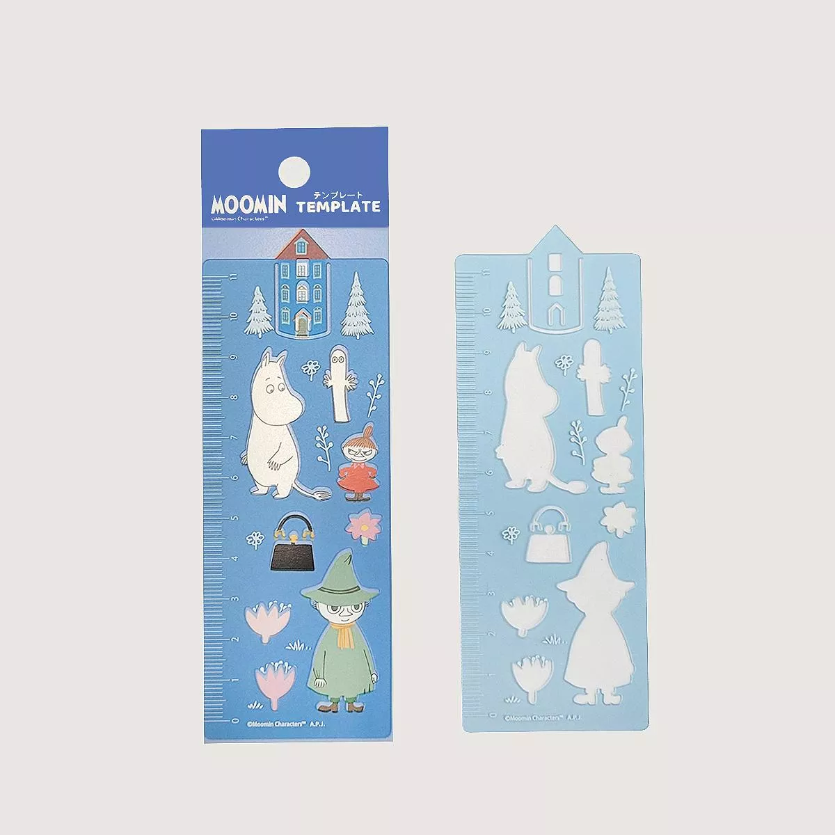 APJ x MOOMIN 嚕嚕米 手帳書籤描繪尺 ( 1000138105 )