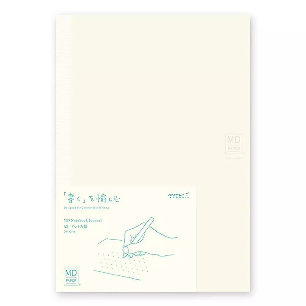 MIDORI MD Notebook A5系列筆記本 - 方點格A ( 15310006 )