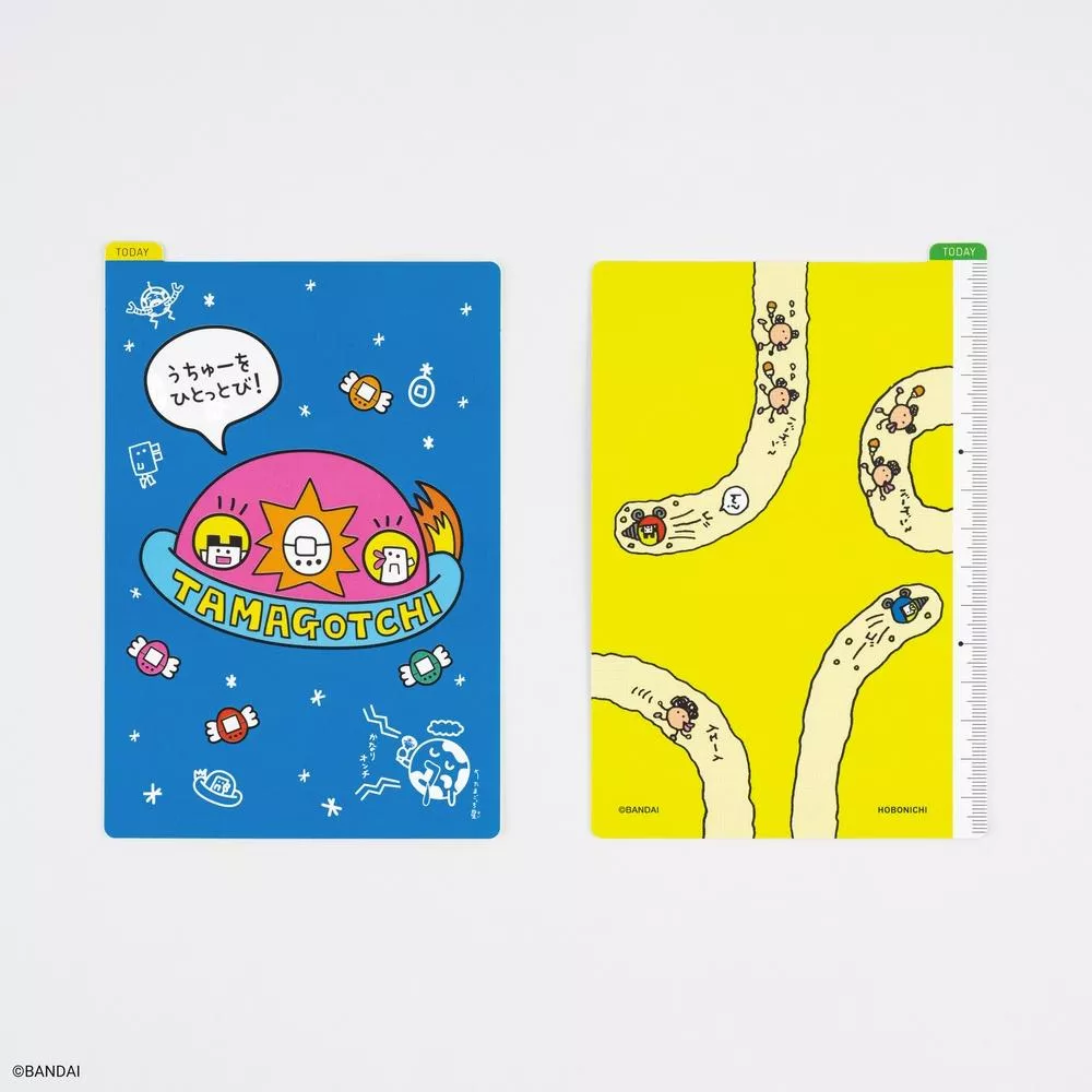 Hobonichi ほぼ日手帳  A6手帳專用墊板 - Tamagotchi 塔麻可吉