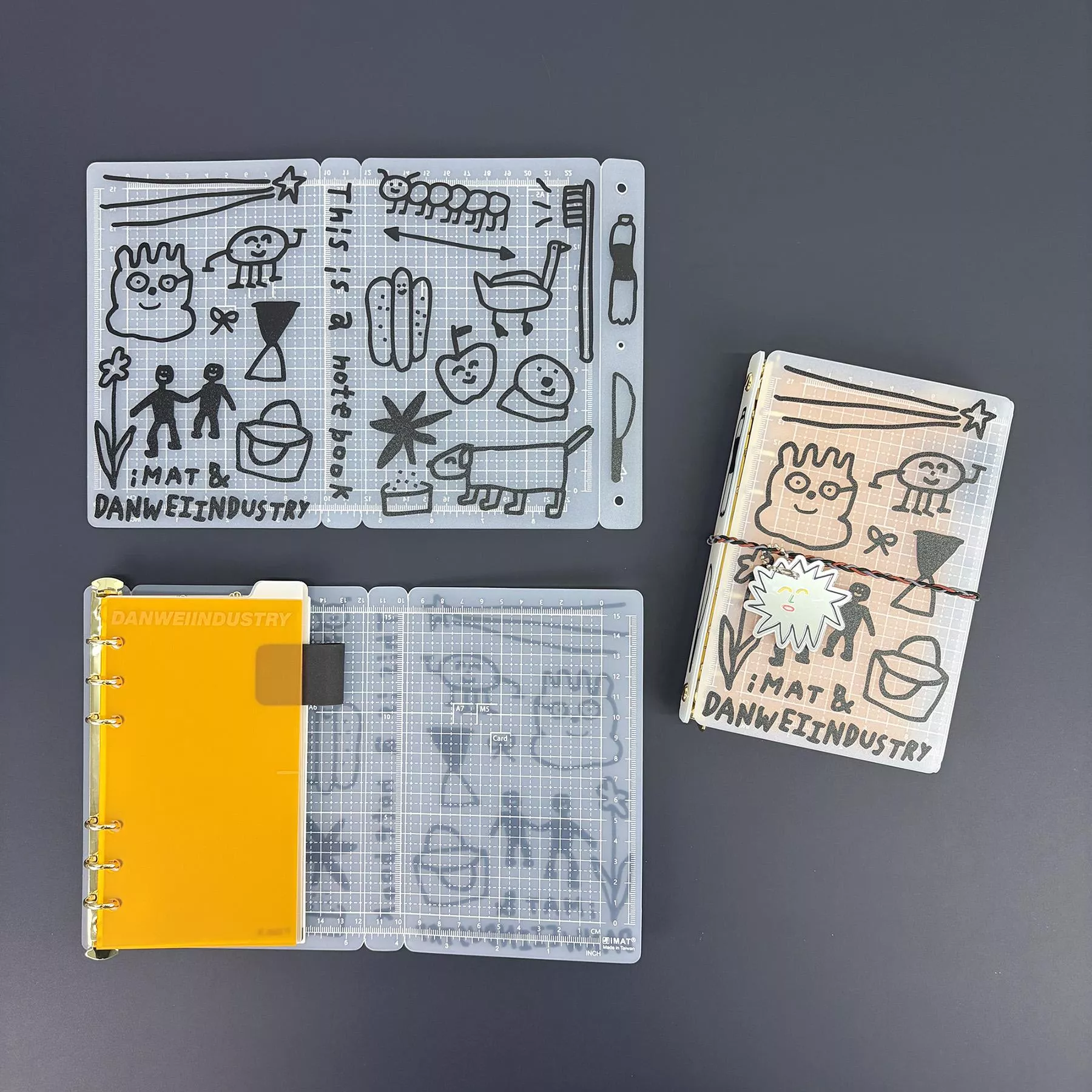iMAT x DANWEIINDUSTRY 東維工業 A6 Bible 創作旅伴手帳本組 ( IMAT-EA )