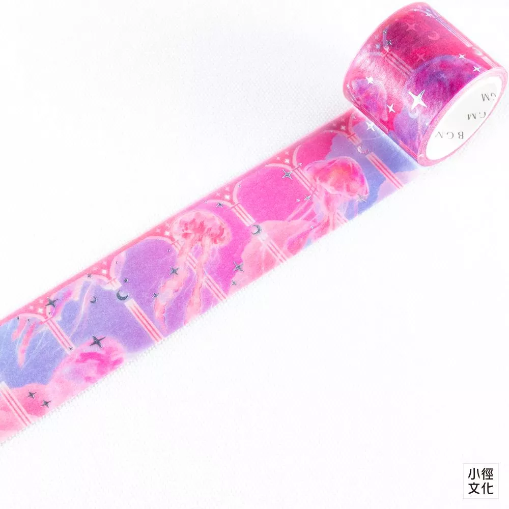 BGM Life 30mm 箔押和紙膠帶系列 - 夢海月 ( BM-LGCB016 )