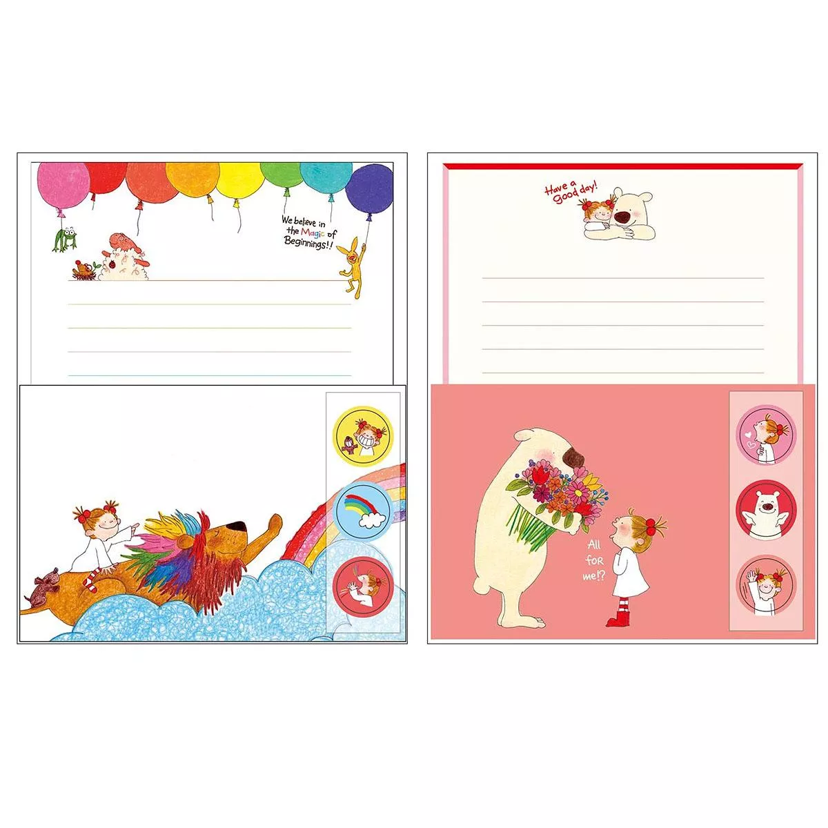 Greeting Life COCO and Wondrous Gang 可可醬 信紙組 共2款 ( RYS-1158、RYS-1159 )