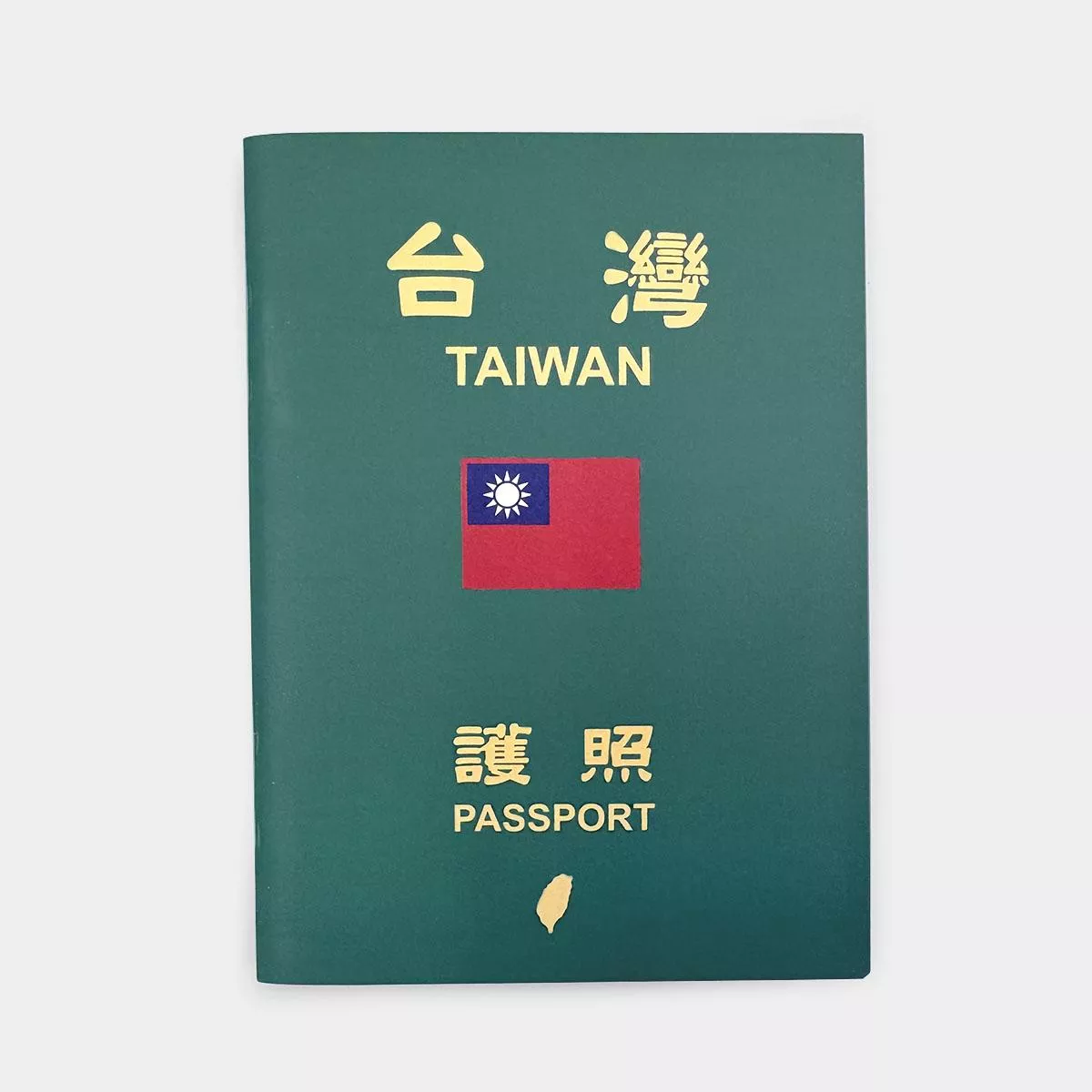 TR 鐵道故事館 旅行小手扎 空白筆記本 - 台灣護照 ( TR112005 )