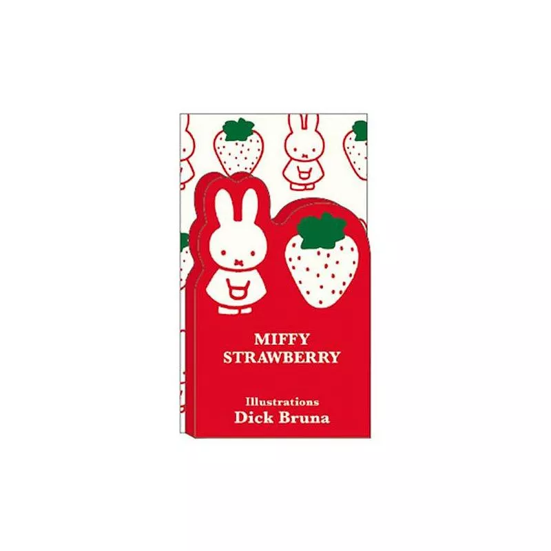 Square x miffy 米飛兔系列 造型便條紙本 - 草莓 ( BS23-14 )