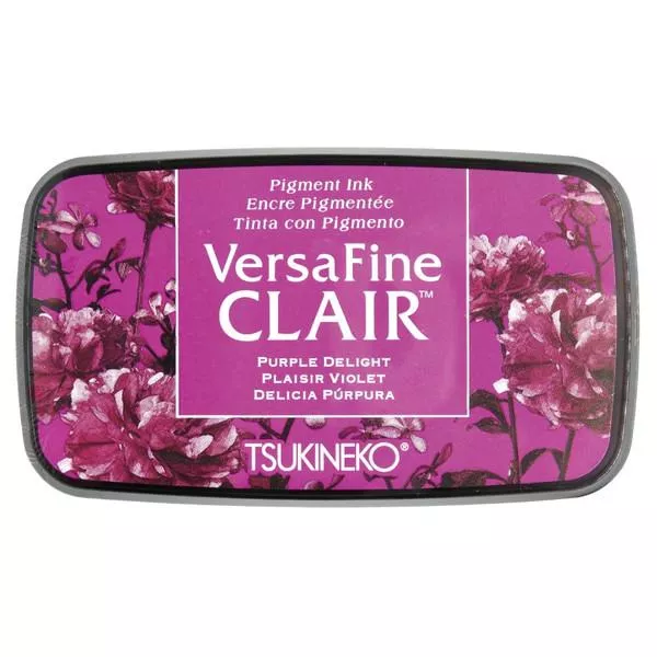 TSUKINEKO 月貓 VersaFine CLAIR 速油性顏料系印台 共24色 ( VF-CLA )