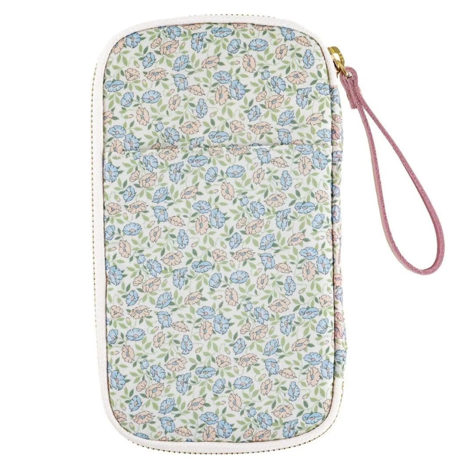 Hobonichi ほぼ日手帳 Drawer Pouch 拉鍊式筆袋 - Liberty Fabrics_Sasha Kiora 盛開