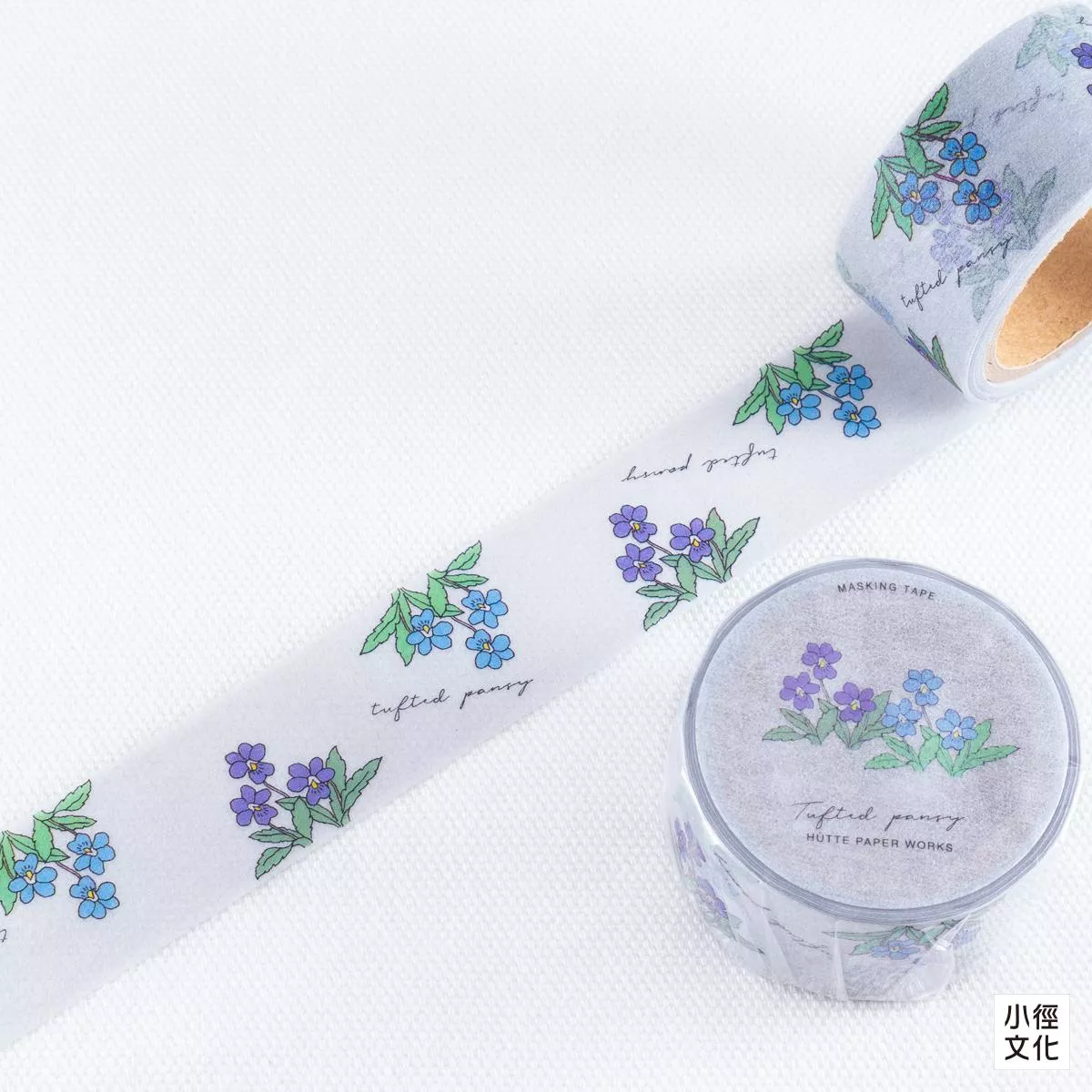Hutte paper works 原創和紙膠帶 - 角菫菜 ( PMT-083 )