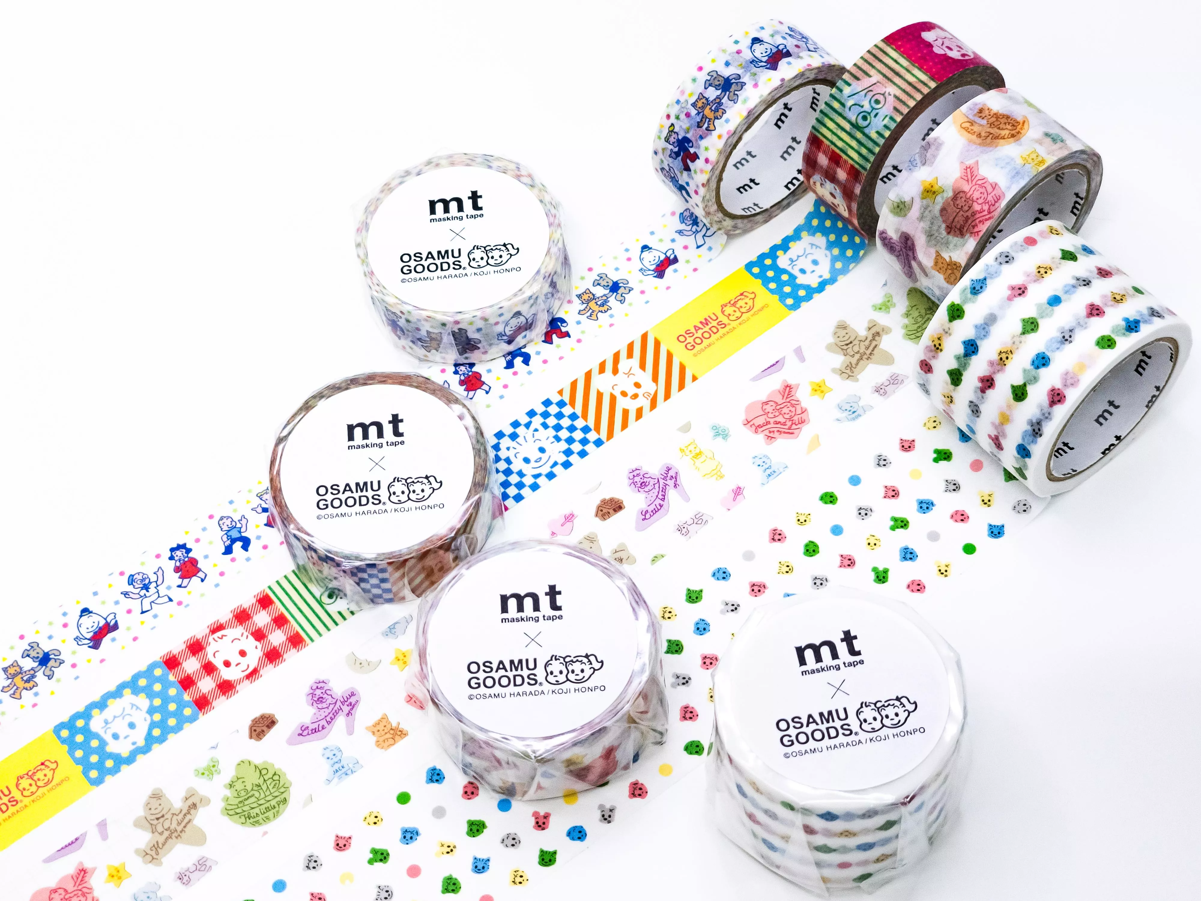 mt x 原田治 2026春夏 OSAMU GOODS 和紙膠帶 共4款 ( MTOSAM01~04 )