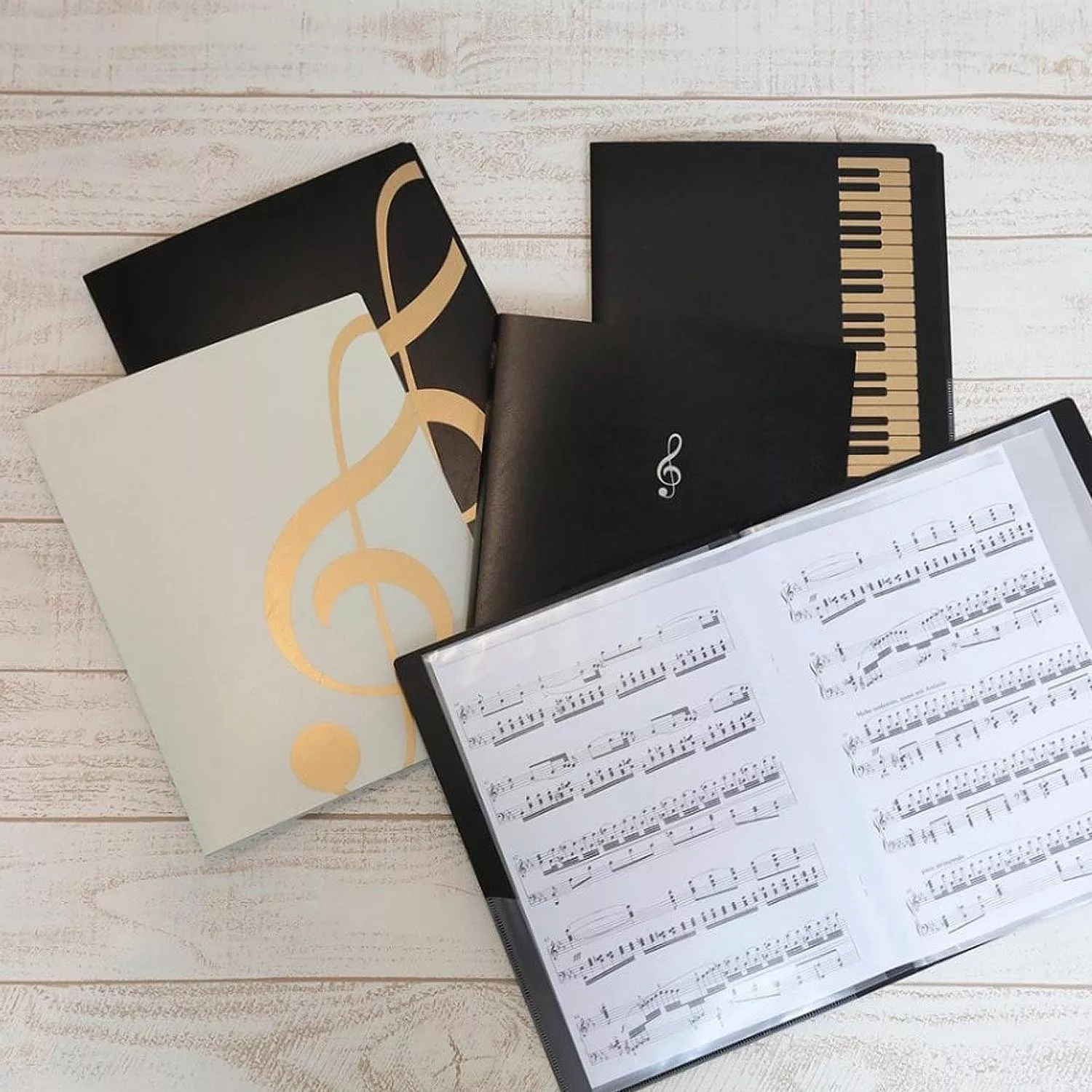 MUSIC FOR LIVING 音樂課 琴譜收納資料夾 A4、A3通用 共6款 ( FL-95 )