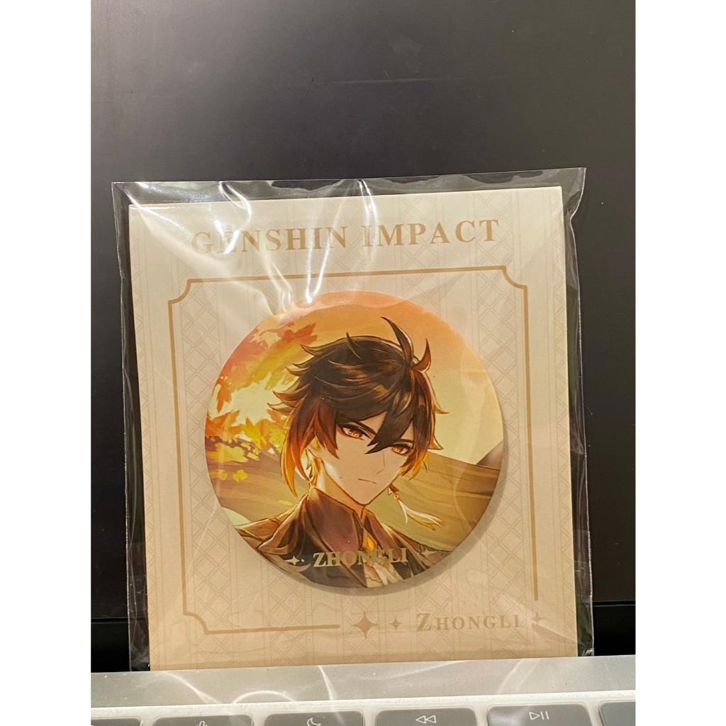 【現貨 原神 官方 周邊】鍾離 散兵流浪者 胡桃 珊瑚宮心海 原神主題 徽章吧唧 璃月 稻妻  mihoyo米哈游 ♡