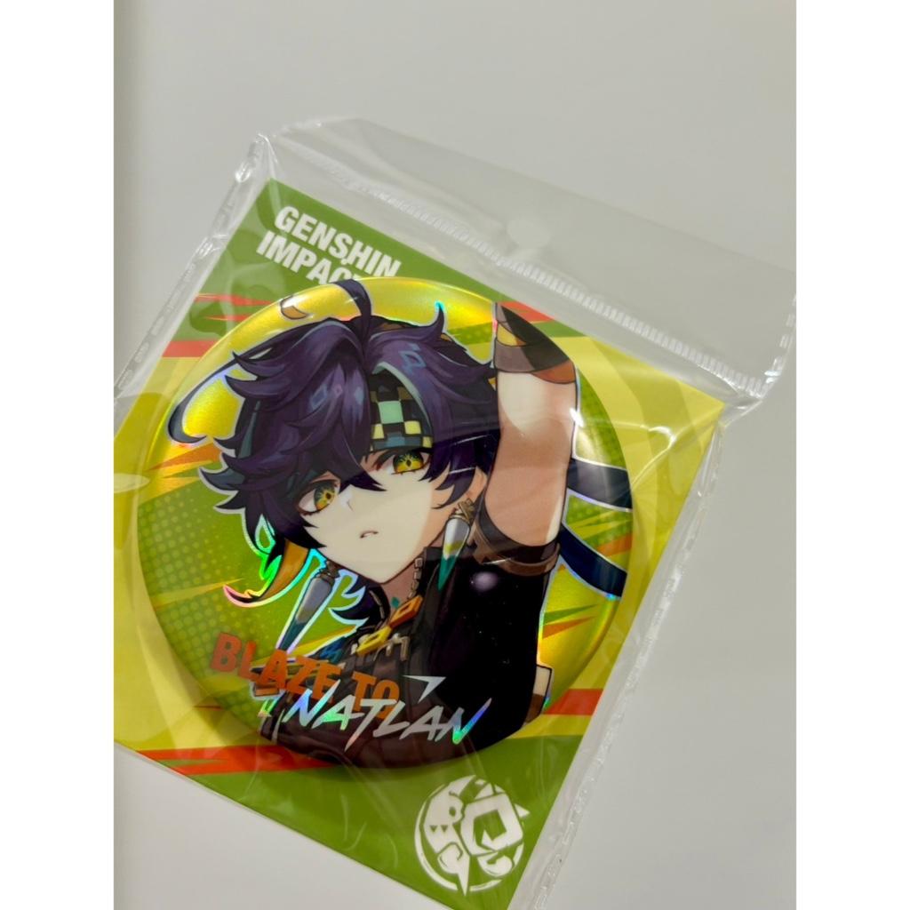 【現貨 原神 官方 周邊】燃情納塔系列 基尼奇 瑪拉妮 徽章 mihoyo米哈游 ♡