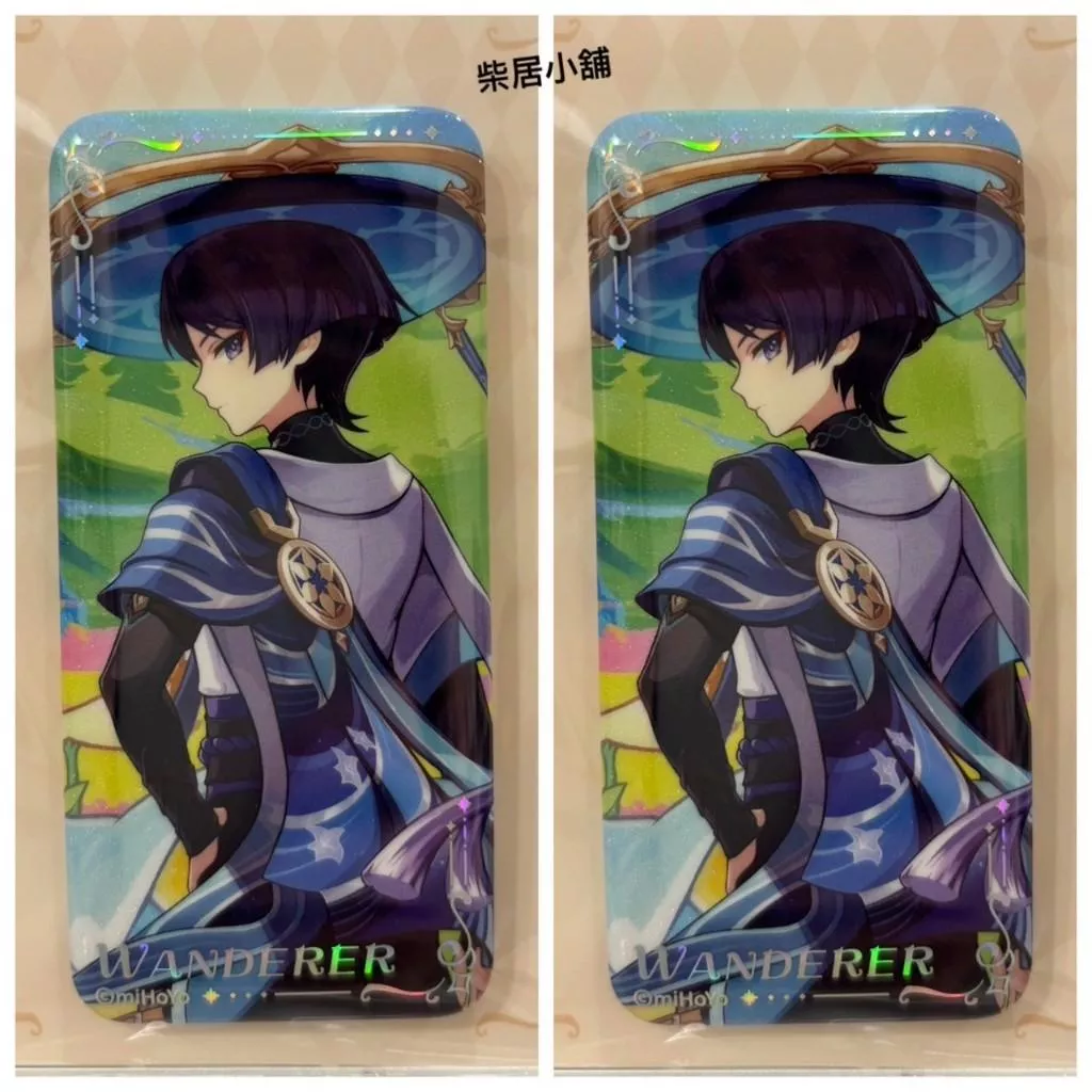 【 現貨已到 原神 官方 周邊 】散兵 流浪者 歡夏! 邪龍? 童話國! 長型 徽章 吧唧 mihoyo米哈游 ♡