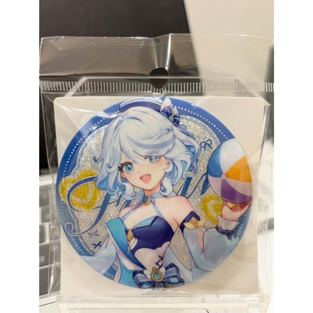 【現貨 原神 有畫師授權 同人】 芙寧娜 徽章 壓克力立牌 夏日 海洋 向日葵 ♡