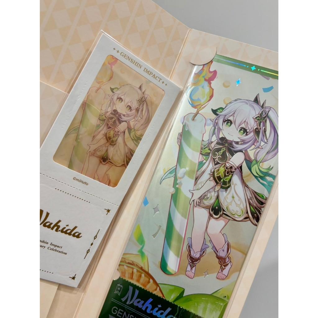 【現貨 原神 官方 周邊】四週年 紀念票套票組 溫迪 鍾離 雷電將軍 納西妲 芙寧娜  mihoyo米哈游 ♡