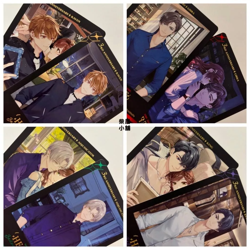 【現貨 未定事件簿 官方 周邊】拍立得明信片 歸心之所系列 夏彥 左然 莫奕 陸景和 mihoyo米哈游 ♡