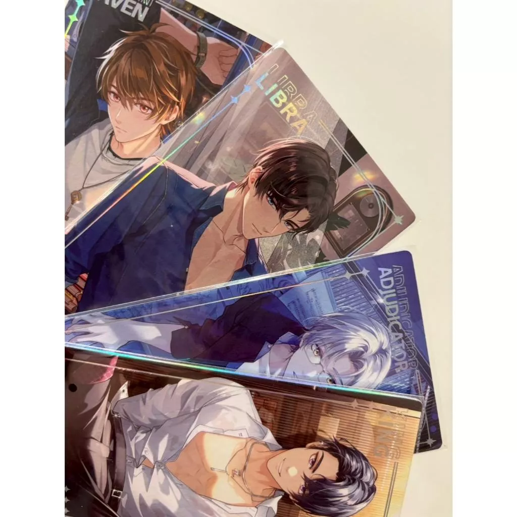 【現貨 未定事件簿 官方 周邊】歸心之所 收藏卡 夏彥 左然 莫奕 陸景和 mihoyo米哈游 ♡