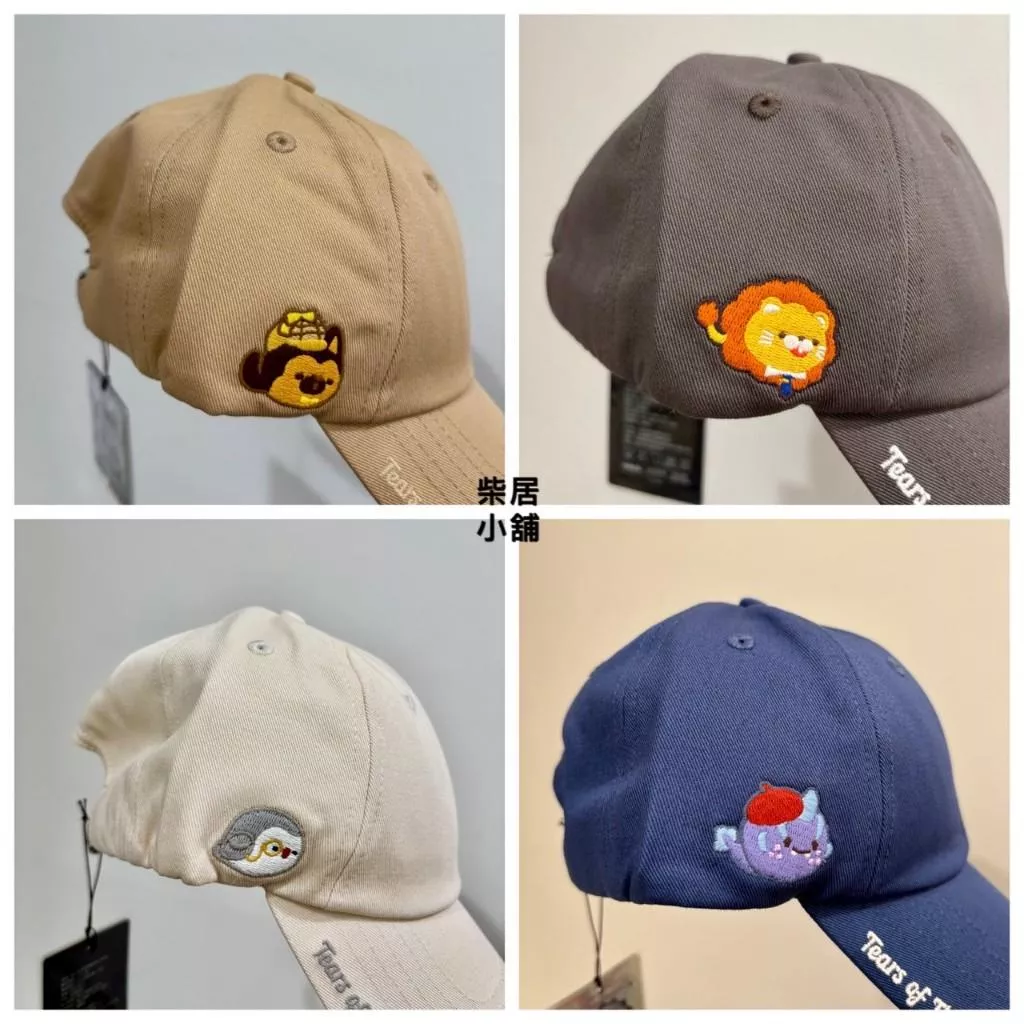 【現貨 未定事件簿 官方 周邊】隨行系列 刺繡棒球帽 左然 夏彥 陸景和 莫奕 mihoyo米哈游
