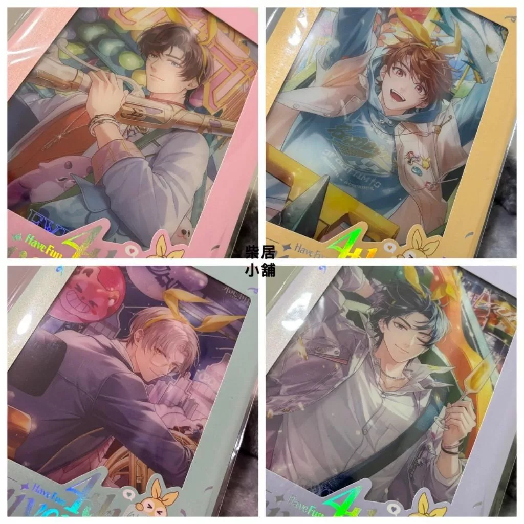 【現貨 未定事件簿 官方 周邊】愛如初見系列 壓克力色紙 左然 夏彥 陸景和 莫奕 mihoyo米哈游