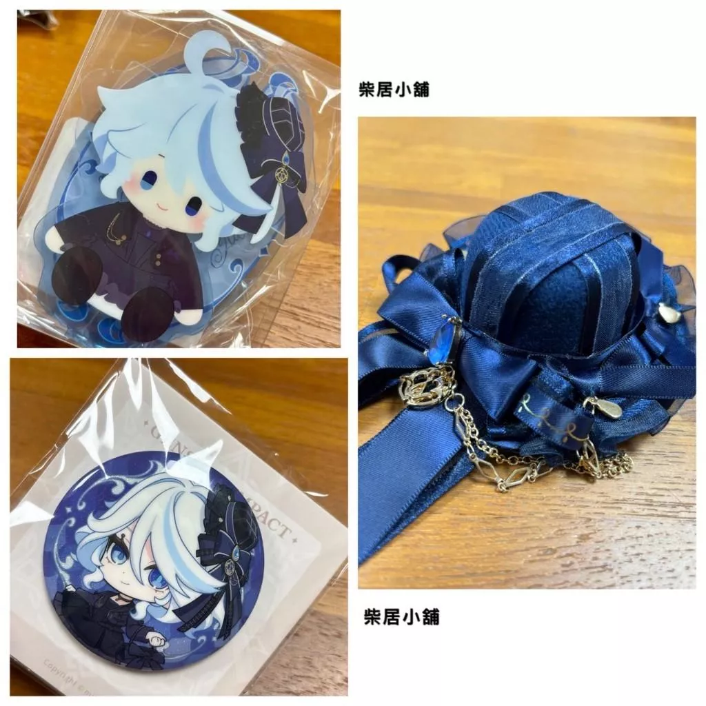 【現貨 原神 官方 周邊】主題印象系列 芙寧娜 壓克力搖搖樂擺件 徽章 mihoyo米哈游 ♡