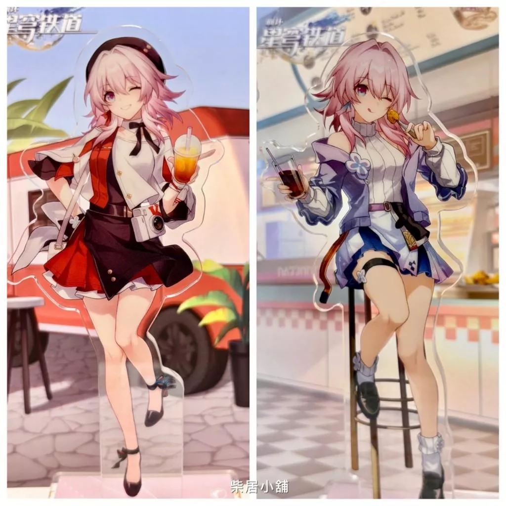 【現貨 崩壞 星穹鐵道 官方 周邊】美味啟航系列 三月七 壓克力立牌 mihoyo米哈游 ♡