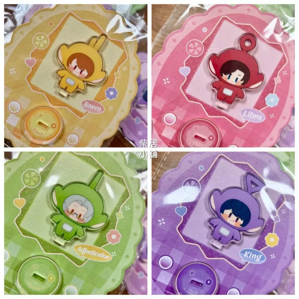 【現貨 未定事件簿 官方 周邊】天線寶寶聯名 夏彥 左然 莫奕 陸景和 迷你立牌  mihoyo米哈游 ♡