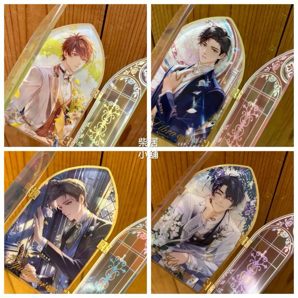 【現貨 未定事件簿 官方 】forever begins with you 彩窗屏風壓克力擺件 mihoyo 米哈遊