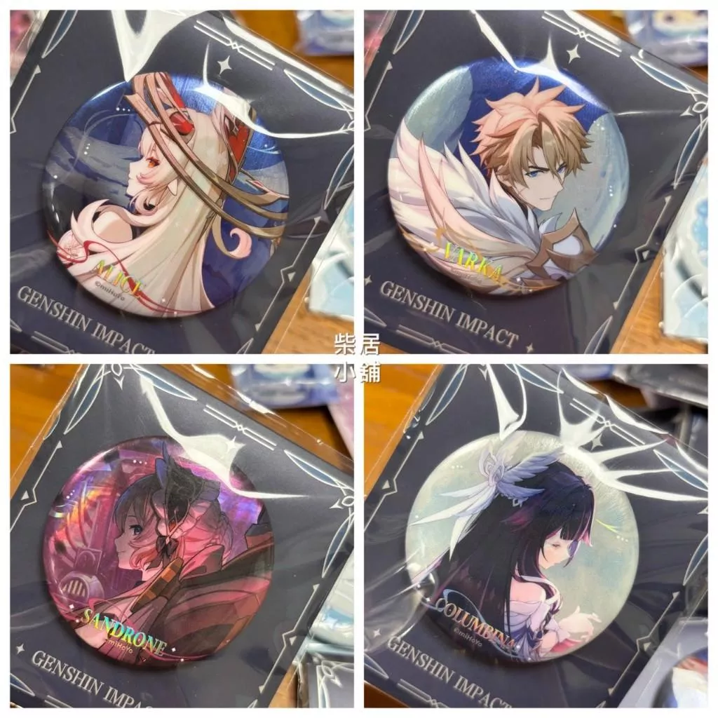 【現貨 原神 官方周邊】原神・空月之歌 哥倫比婭 桑多涅 法爾伽 艾莉絲 米哈游
