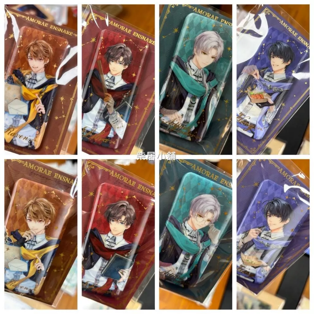 【現貨 未定事件簿 官方 周邊】左然 夏彥 莫奕 陸景和 方形光柵徽章 心動魔咒系列 mihoyo米哈游 ♡