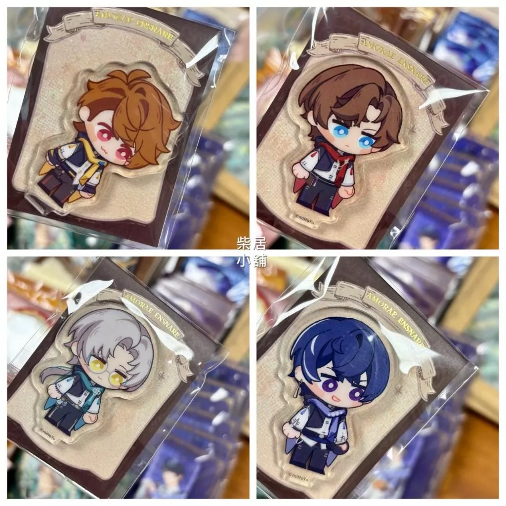 【現貨 未定事件簿 官方 周邊】左然 夏彥 莫奕 陸景和 Q版立牌 心動魔咒系列 mihoyo米哈游 ♡