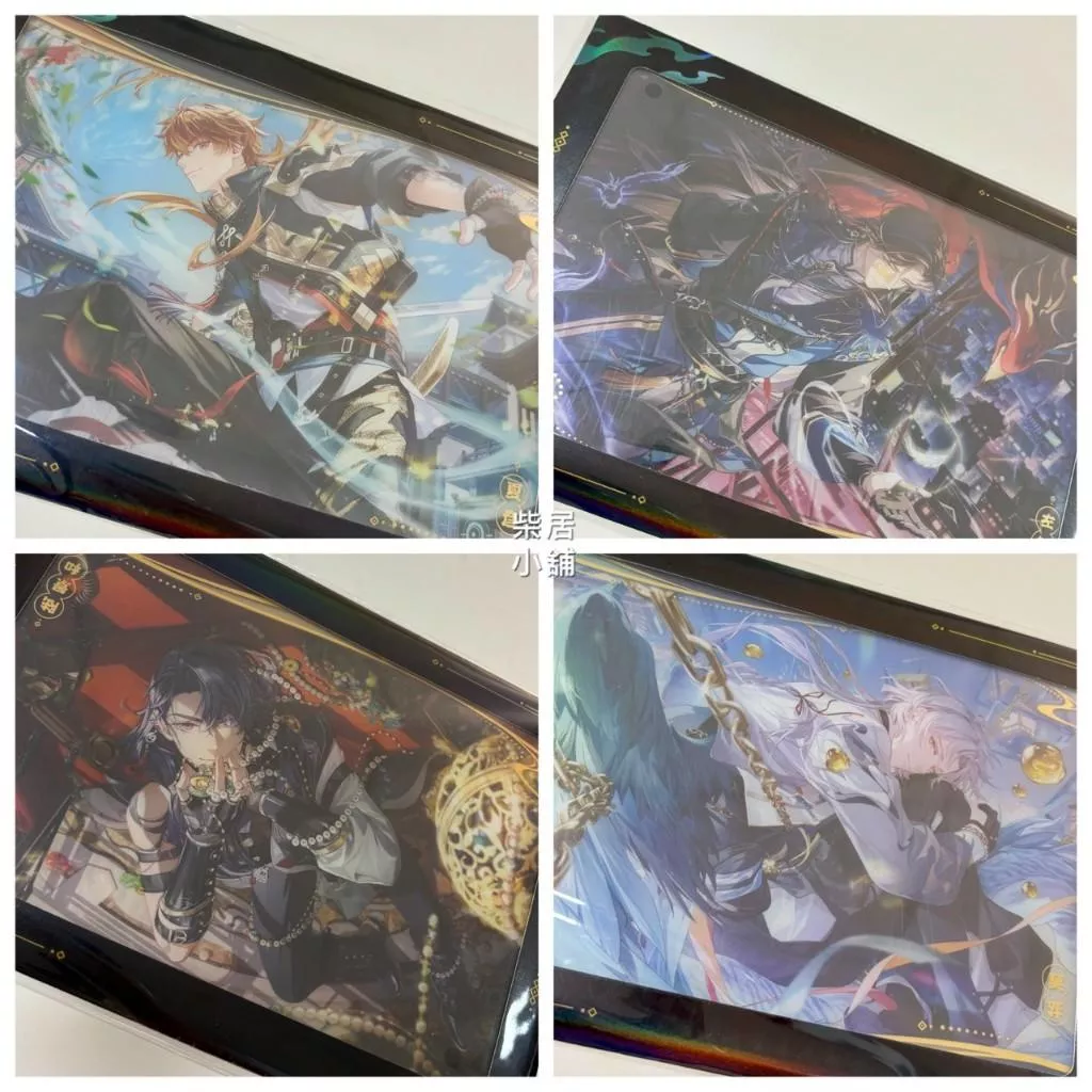 【現貨 未定事件簿 官方 周邊】左然 夏彥 莫奕 陸景和 壓克力色紙 萬靈局 妖聞簿 mihoyo米哈游 ♡