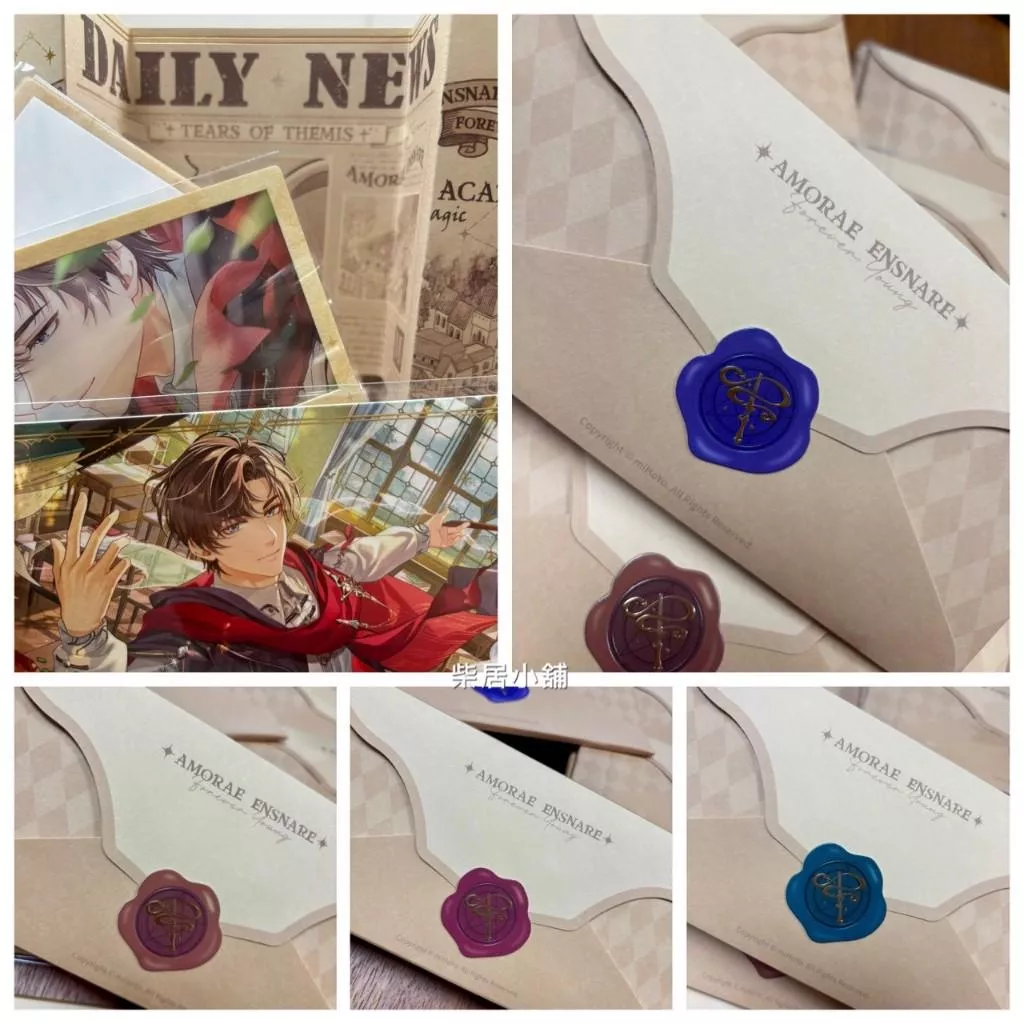 【現貨 未定事件簿 官方 周邊】左然 夏彥 莫奕 陸景和 玄都術院紀念手冊組 心動魔咒系列 mihoyo米哈游 ♡