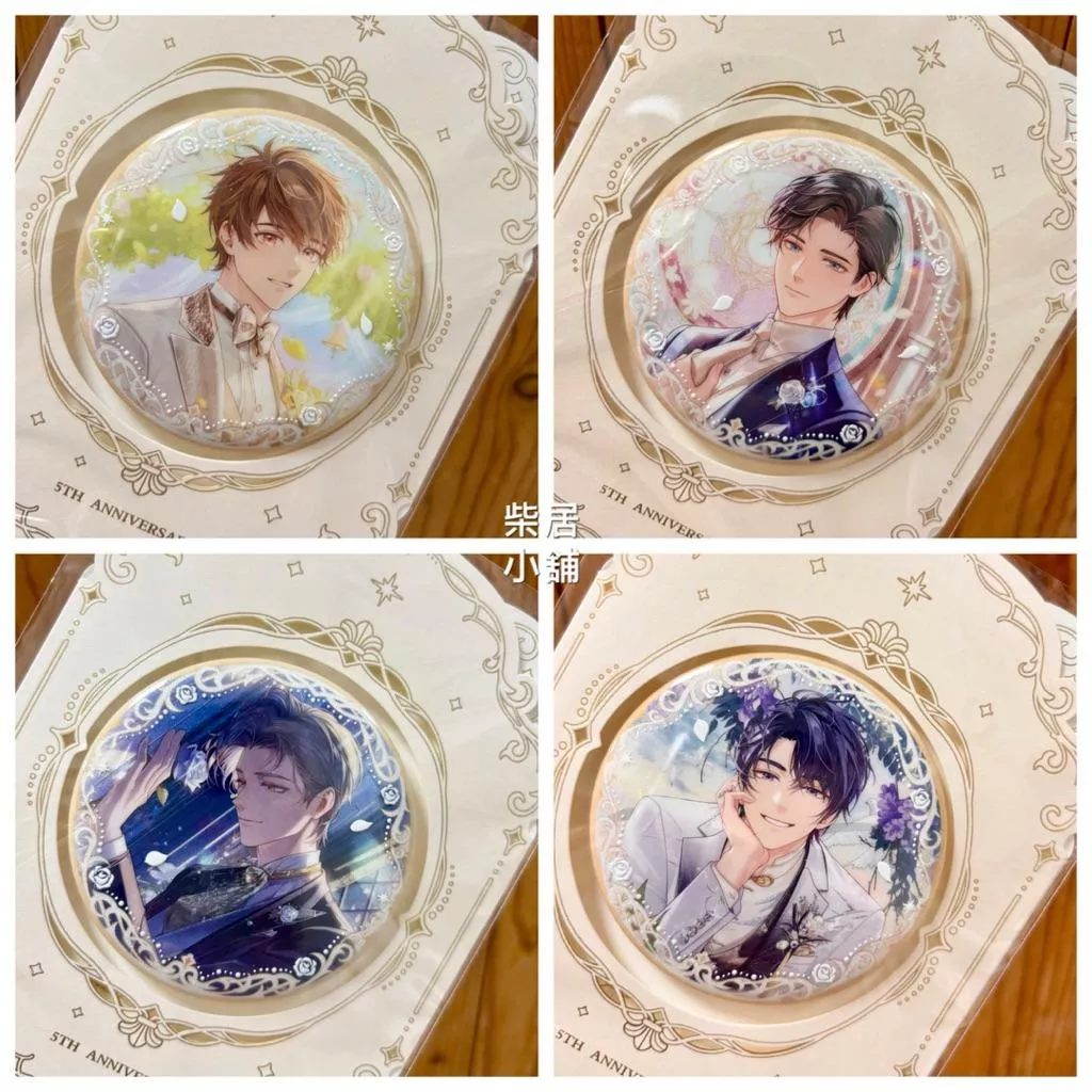 【現貨 未定事件簿 官方 】forever begins with you徽章 夏彥 左然 陸景和mihoyo 米哈遊