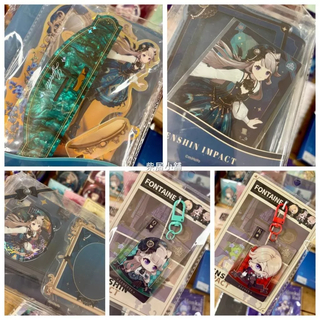 【現貨 原神 官方 周邊】原神韓國咖啡廳 限定周邊 琳妮特 林尼 壓克力吊飾 立牌 徽章 谷美 小卡 mihoyo米哈游