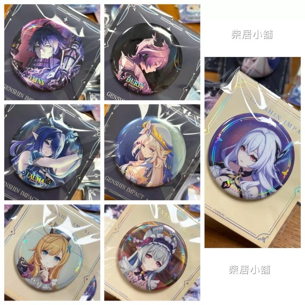 【現貨 原神 官方周邊】原神・空月之歌 菲林斯 杜林 菈烏瑪 尼可・萊恩 PV系列 絲柯克 夢見月瑞希 愛可菲 米哈游