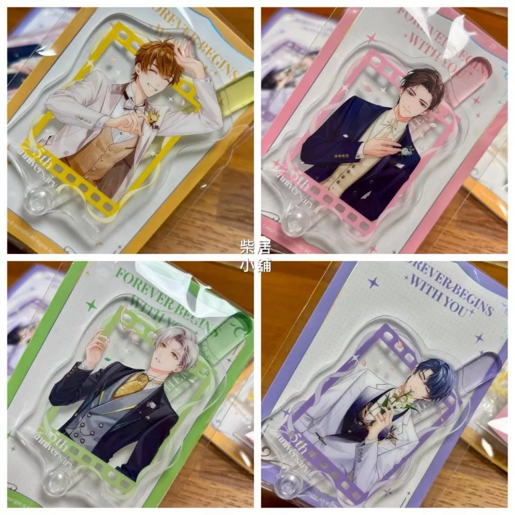 【現貨 未定事件簿 官方周邊】Forever begins with you 週年合影棒 左然 陸景和 夏彥 莫弈米哈游