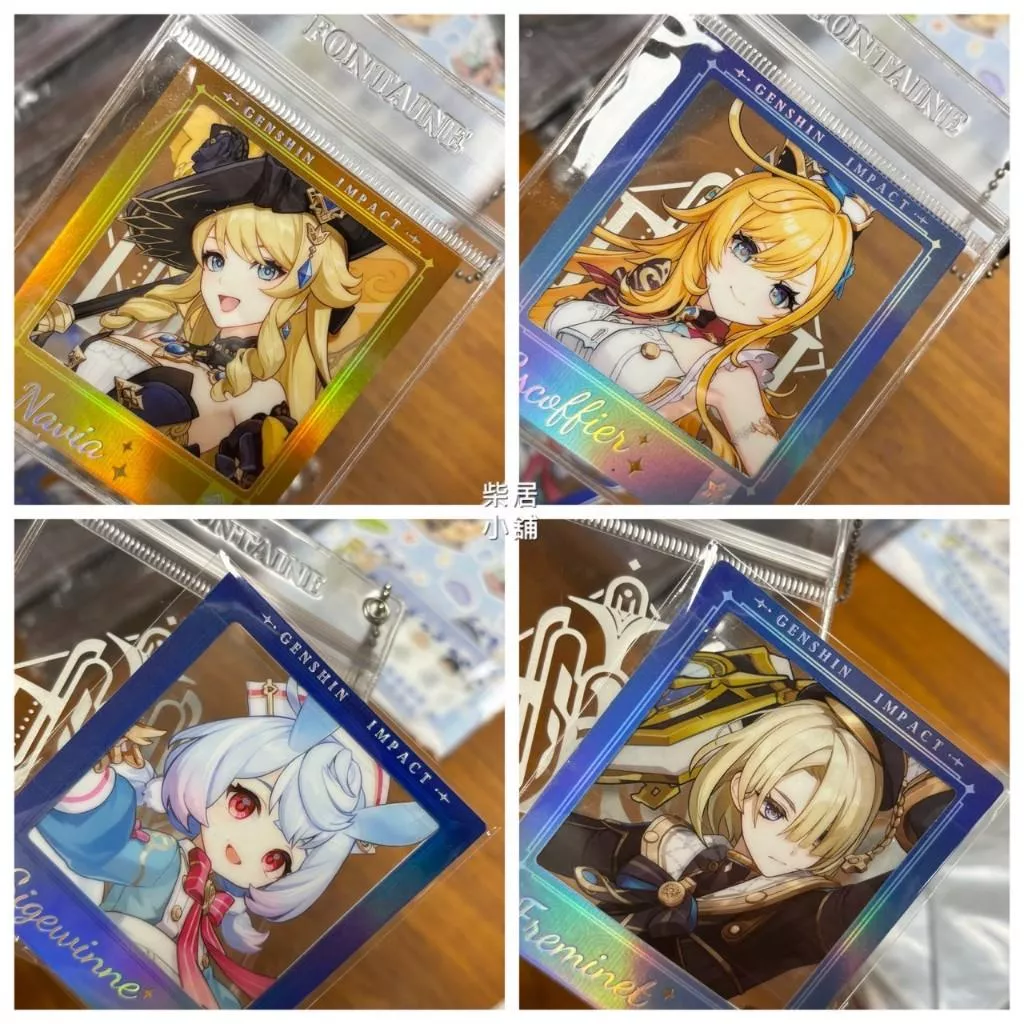 【現貨 原神 官方周邊】原神韓國咖啡廳限定 透卡 娜維婭 愛可菲 菲米尼 希格雯 mihoyo米哈游