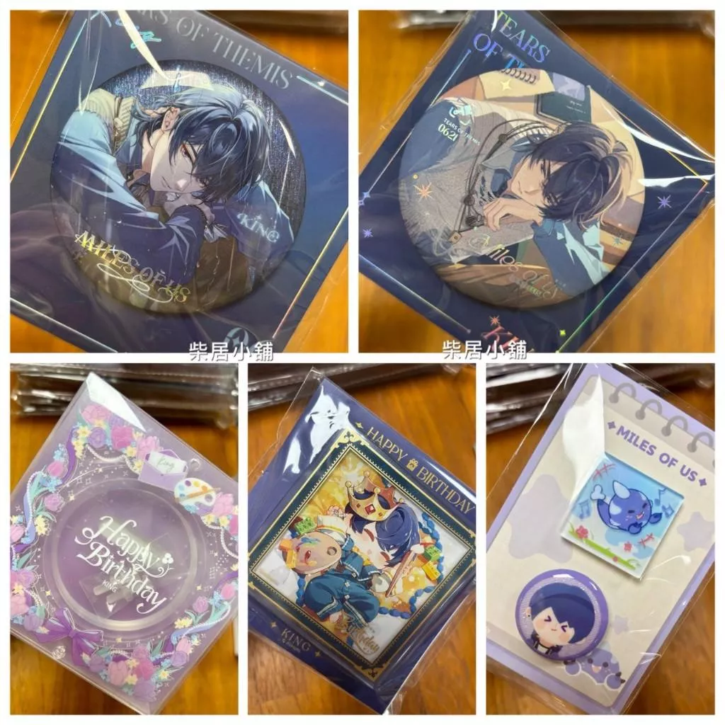 【現貨 未定事件簿 官方 周邊】2024 陸景和 歲歲此景 mini徽章 壓克力擺件 徽章 mihoyo米哈游 ♡