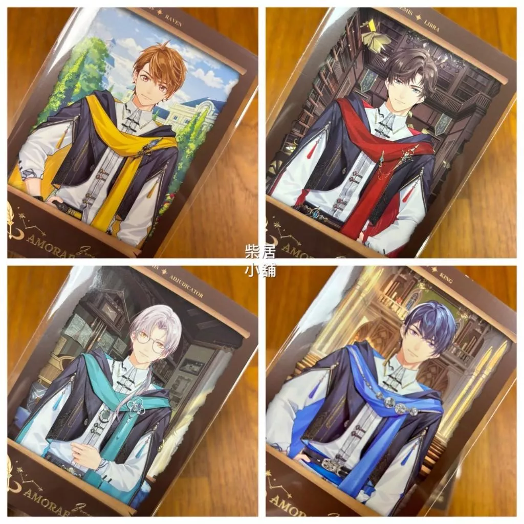 【現貨 未定事件簿 官方 周邊】左然 夏彥 莫奕 陸景和 拍立得明信片 心動魔咒系列 mihoyo米哈游 ♡