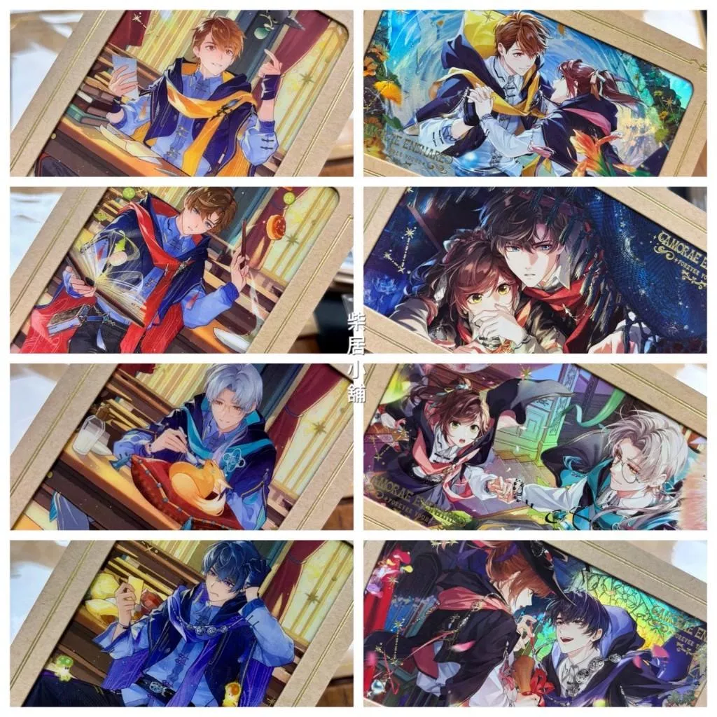 【現貨 未定事件簿 官方 周邊】左然 夏彥 莫奕 陸景和 玄術之籤套組 心動魔咒系列 mihoyo米哈游 ♡