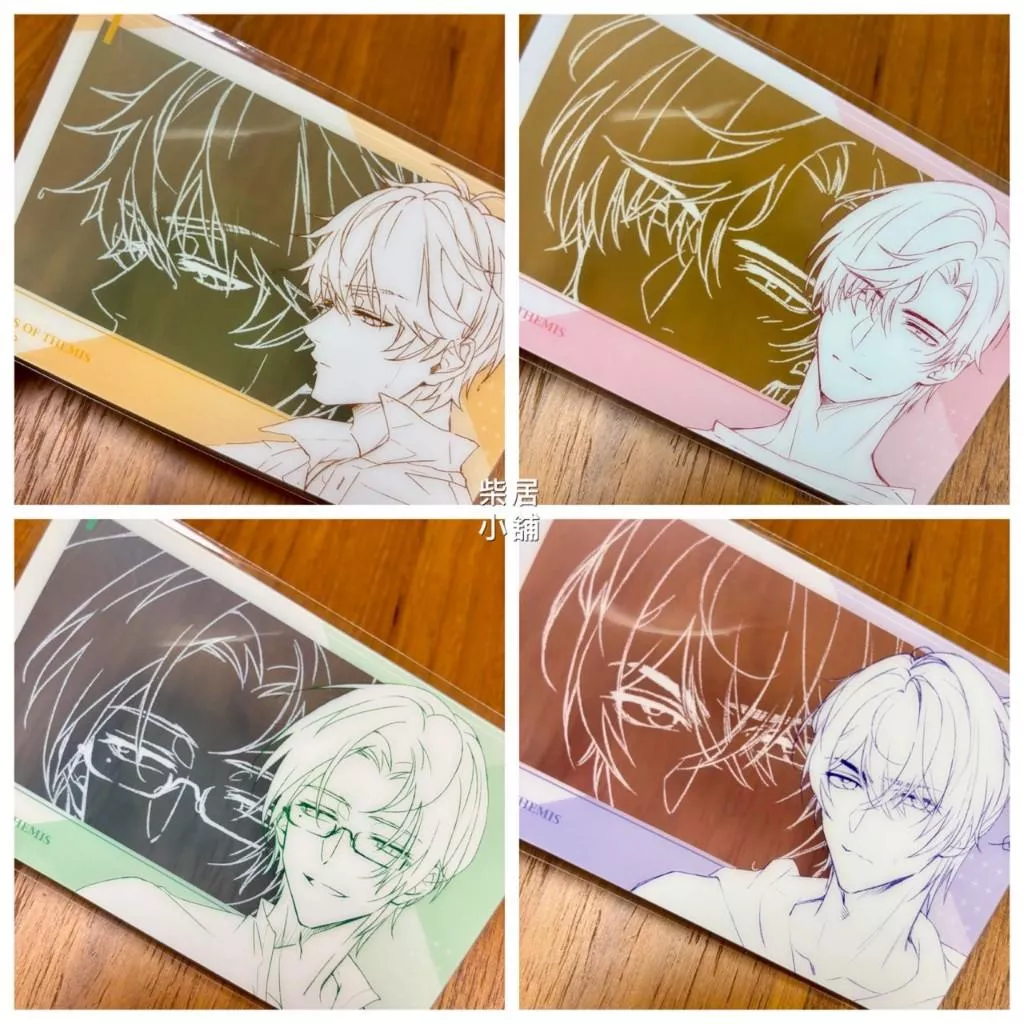 【現貨 未定事件簿 官方 周邊】左然 夏彥 莫奕 陸景和 PVC透卡 筆尖定格系列 mihoyo米哈游 ♡