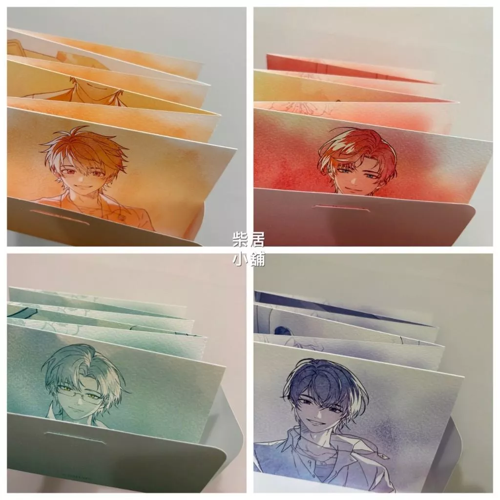 【現貨 未定事件簿 官方 】forever begins with you 愛的命題 明信片 夏彥 左然 莫弈 陸景和