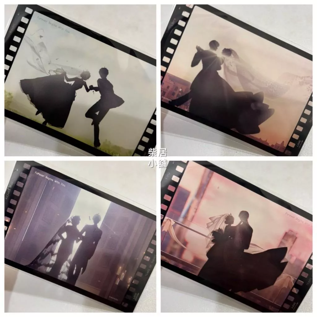 【現貨 未定事件簿 官方 】forever begins with you 剪影透卡 夏彥 左然 莫弈 陸景和