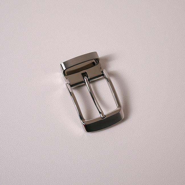 夾式皮帶頭－3.5cｍ／鎳白