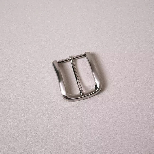 合金皮帶頭－3.5cｍ／鎳白