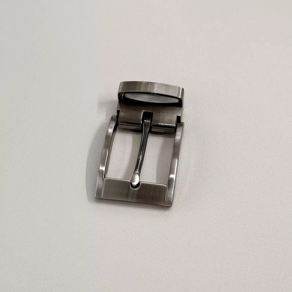 夾式皮帶頭－3.5cｍ/黑鎳 P353803