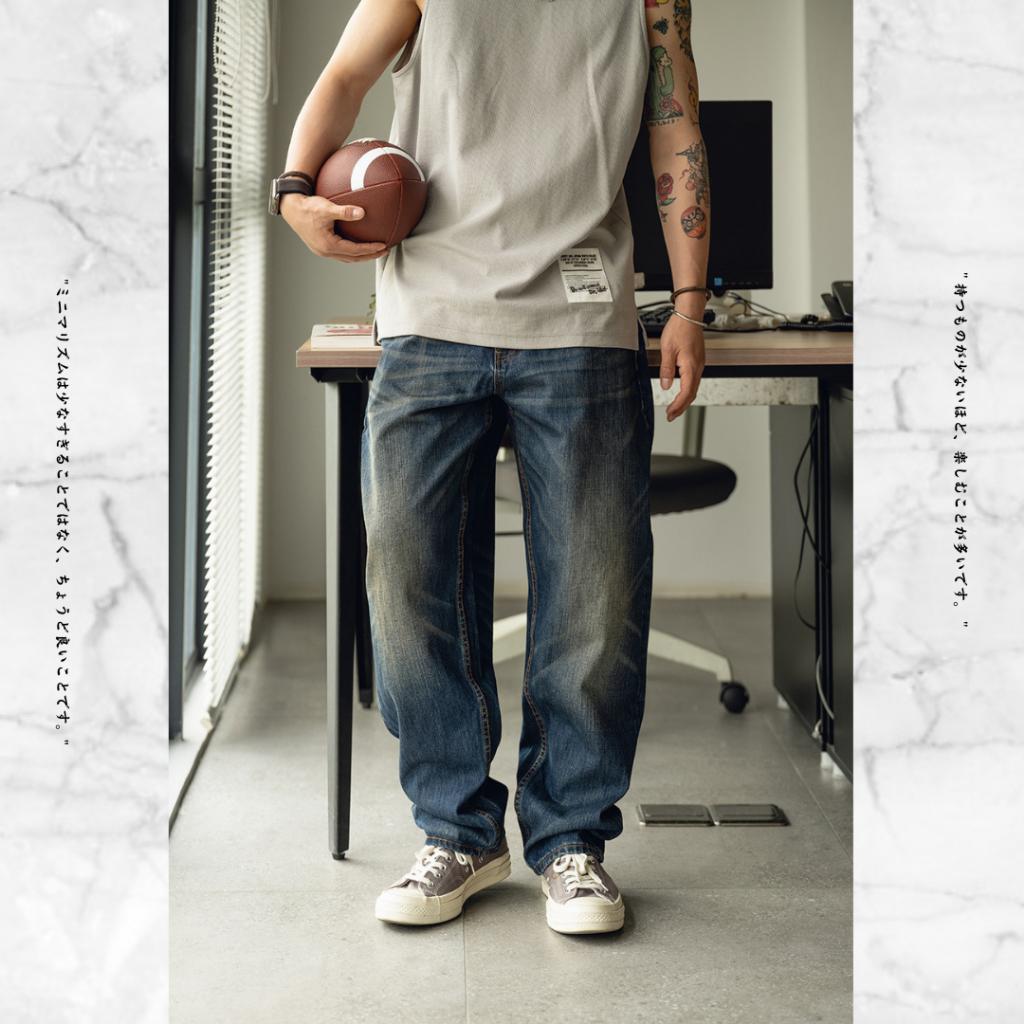 『老皮衣櫥』PS012F 赤耳丹寧微錐牛仔褲 日系 14OZ 赤耳丹寧 微錐 做舊 水洗 復古 牛仔褲 長褲 赤耳牛仔褲