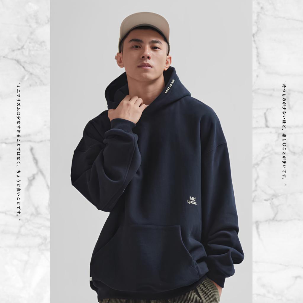 『老皮衣櫥』MUD88 MIDUPDATE 24AW 重磅美式復古加絨帽T 550g重磅帽T 帽T 連帽衛衣 加絨帽T